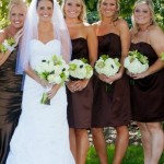 Sarah and bridesmaids - photography by Amy Raab