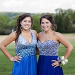 Sarah and Megan Hunter prom 3